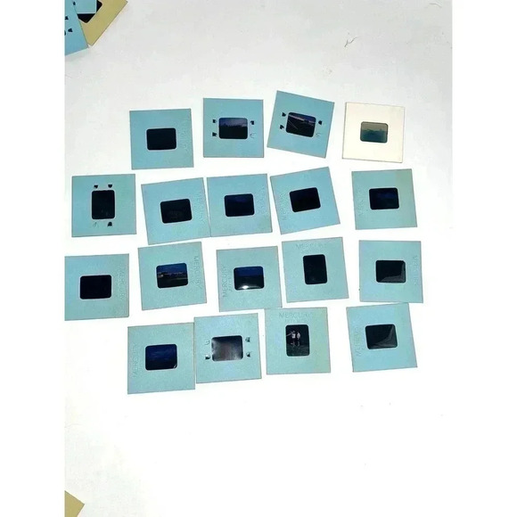 VTG Lot of 18 Chicago IL City Planes Aerial View 35mm Film Slides 60s - Picture 4 of 13